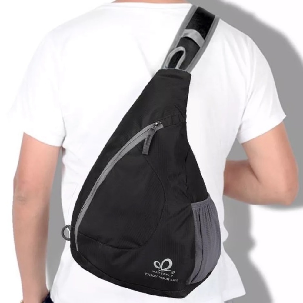 WATERFLY Sling Chest Backpacks Shoulder Triangle - Picture 1 of 7